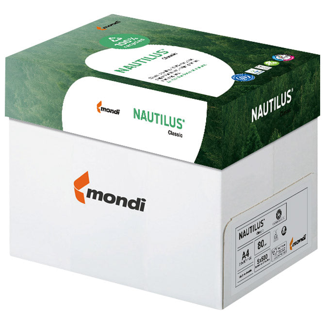 PAPIR ILK NAUTILUS A4 80G RECIKLIRANI CLASSIC PK500 MONDI