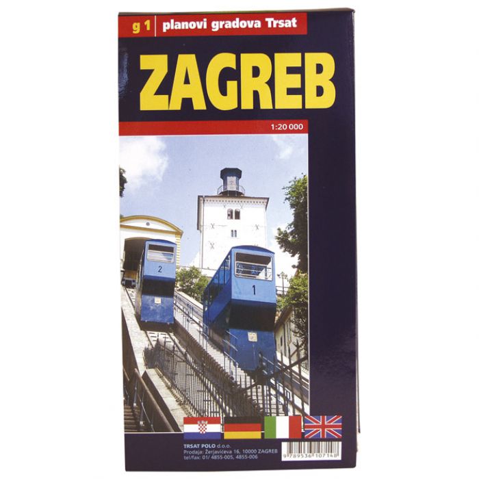 KARTA GRADA ZAGREBA-SLOŽIVA TRSAT