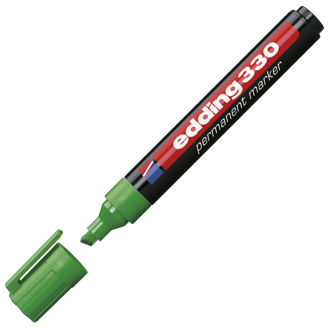 Marker permanentni 1-5mm klinasti vrh edding 330 zeleni