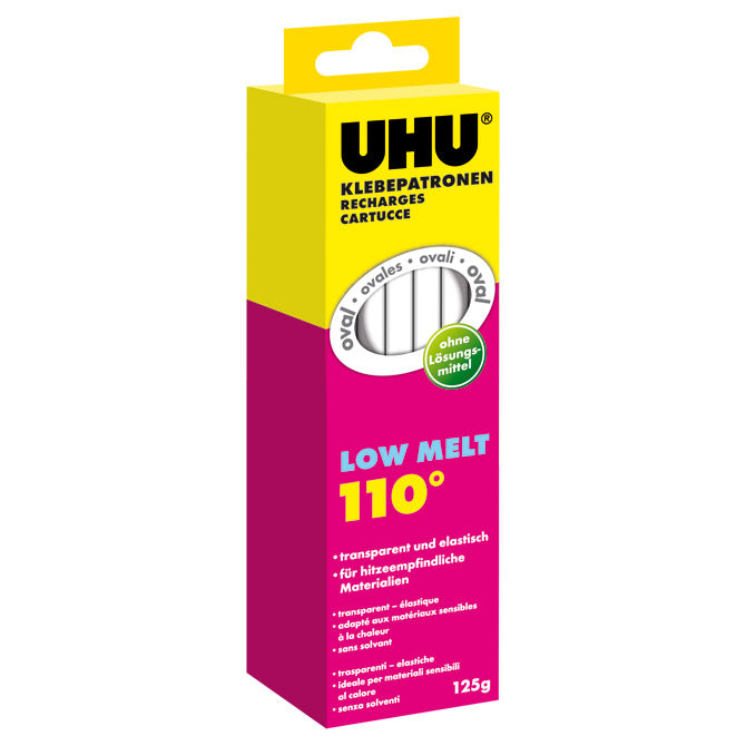 Ljepilo patrone fi-13x7mm(oval)x17,6cm pk10 za lt110 uhu 48620 blister