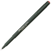 Flomaster finepen 0,4mm faber castell 1511 crveni