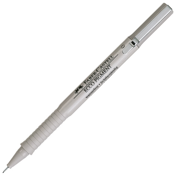 TEHNIČNI FLOMASTER 0,1MM ECCO PIGMENT FABER CASTELL 166199 ČRNI