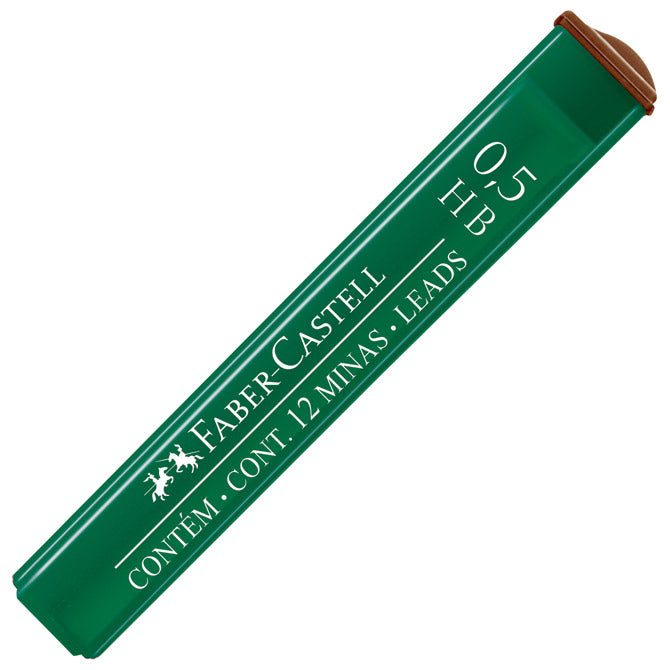 MINE 0,5MM HB POLYMER 1TUBA FABER CASTELL 9125