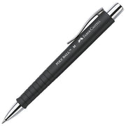 Olovka kemijska gumirana poly ball faber castell 241199 crna