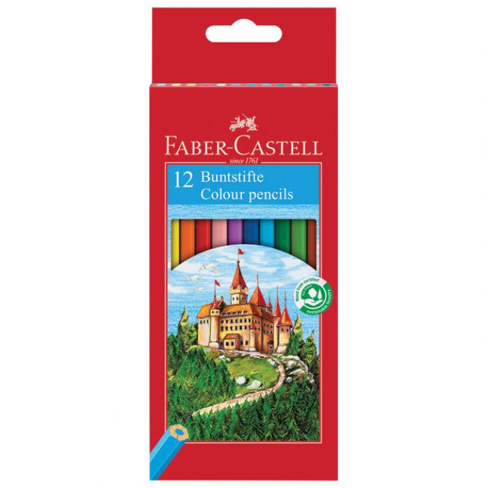 BOJE DRVENE  12BOJA FABER-CASTELL 120112 BLISTER