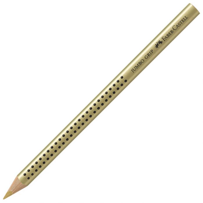 BOJA DRVENA JUMBO GRIP FABER-CASTELL 110981 ZLATNA