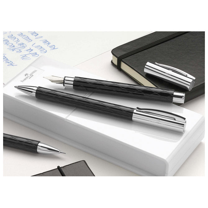 Olovka kemijska ambition rhombus faber castell 148900 crna