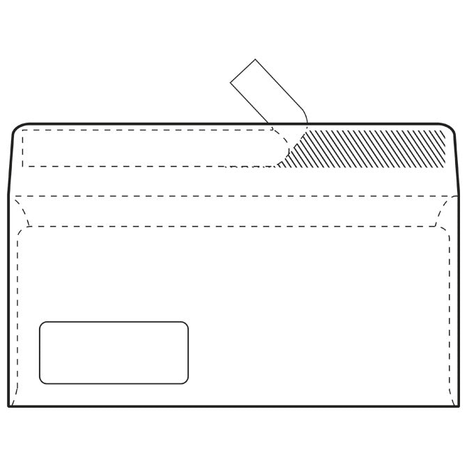 KUVERTE ABT-PL STRIP 90G PK500 BLASETTI (MEDIGRAF)