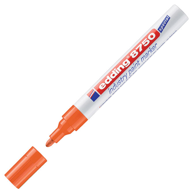 MARKER INDUSTRIJSKI LAKIRAJUĆI 2-4MM EDDING 8750 NARANČASTI