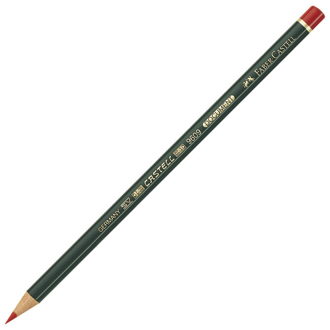 OLOVKA GRAFITNA DOCUMENT 9609 COPIR  FABER CASTELL 119121 CRVENA