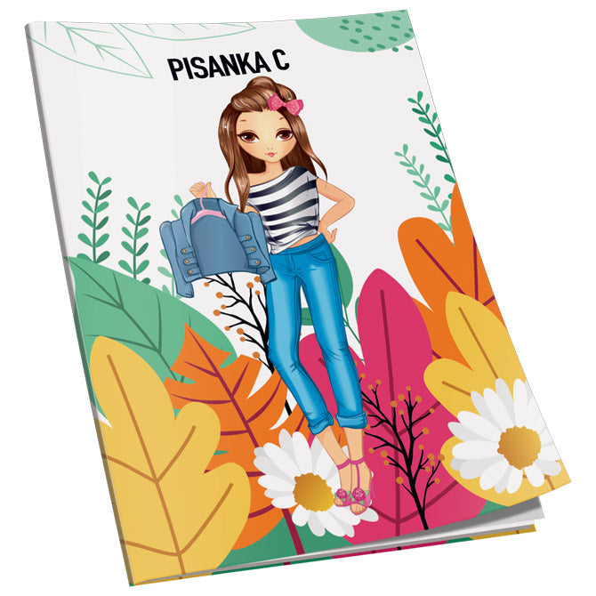OBRAZAC ŠKOLSKI PISANKA "C" ZA 2 I 3RAZRED PREMIUM CONNECT GIRL