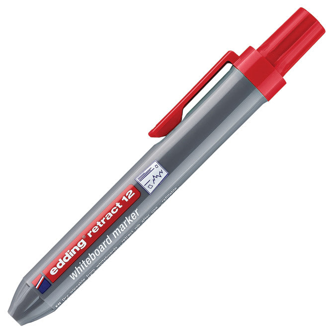 MARKER ZA BELO TABLO 1,5-3MM EDDING RETRACT 12 RDEČI