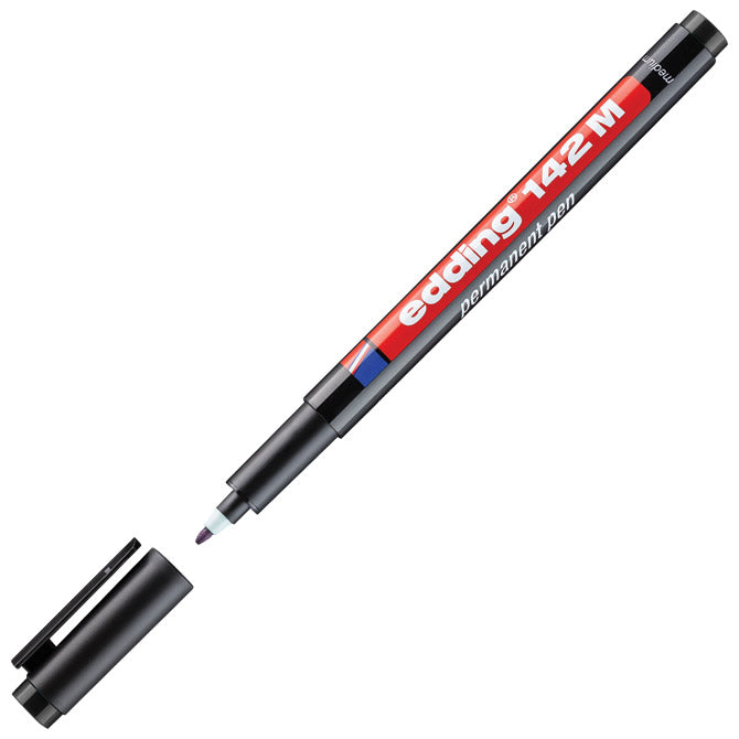 Marker OHP permanentni 1mm Edding 142 M črni