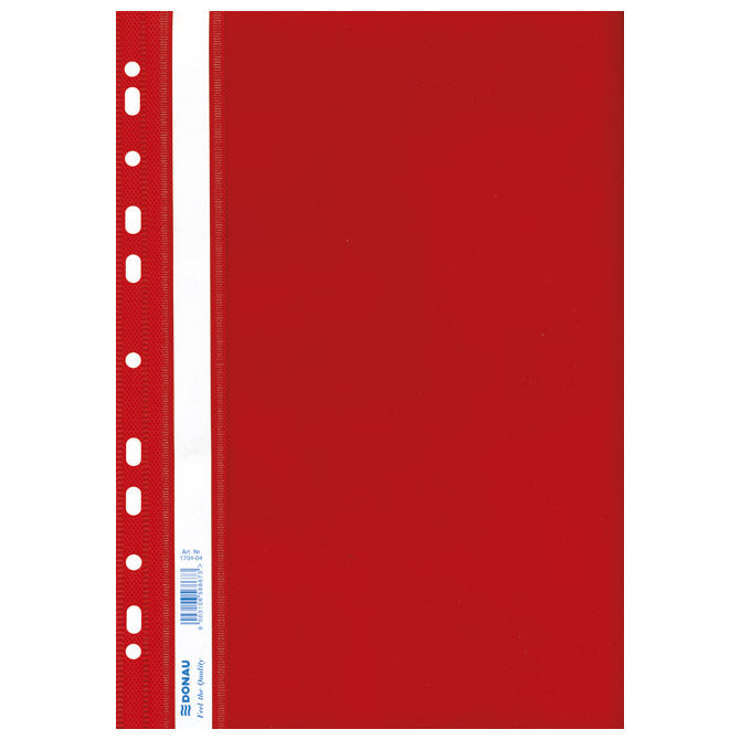 FASCIKL MEHANIKA EURO PP A4 ULOŽNI DONAU 1704001PL-04 CRVENI