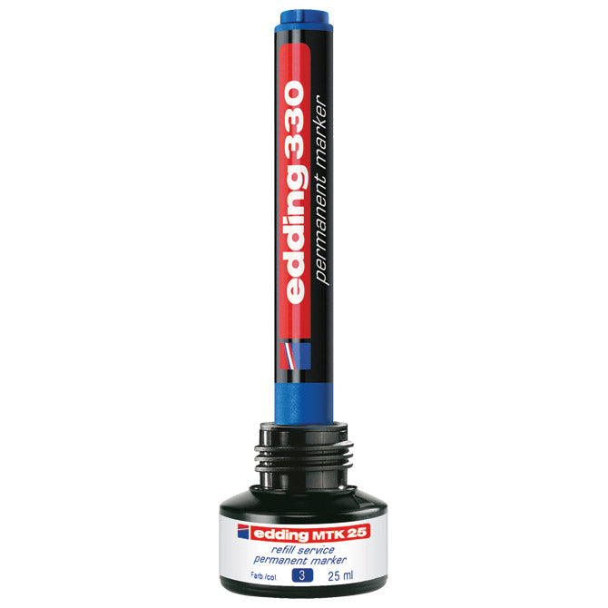 TINTA ZA MARKER PERMANENTNI   25ML EDDING MTK25 PLAVA