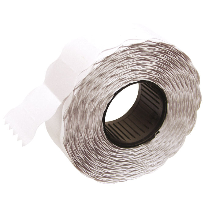 NALEPKE V KOLUTU 22X12MM OKROGLE ENOVRSTIČNE PK42 PRINTEX BELE
