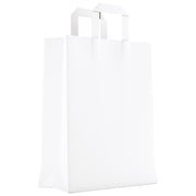 VREĆICE UKRASNE NATRON 26X35X12CM RAVNA RUČKA PK50 DUGA BIJELE