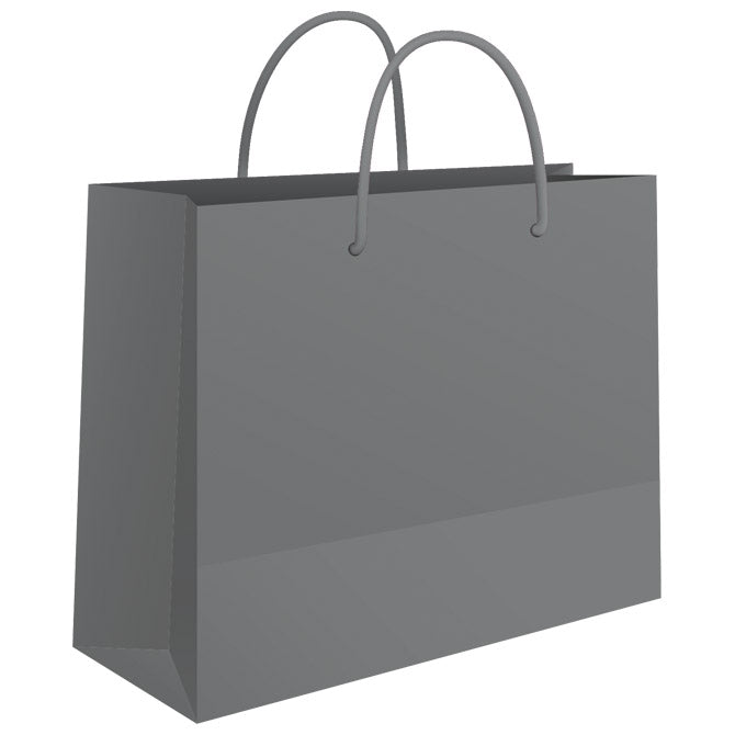 VREĆICE UKRASNE 24X16X7CM SJAJNA PLASTIFIKACIJA FORNAX SREBRNE
