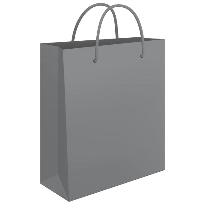 VREĆICE UKRASNE 34X39X10CM SJAJNA PLASTIFIKACIJA FORNAX SREBRNE