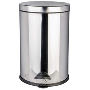 KOŠ ZA SMEĆE S PEDALOM I POKLOP. INOX-5L