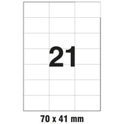 Etikete ILK 70x41 mm pk100L Markin 210C523