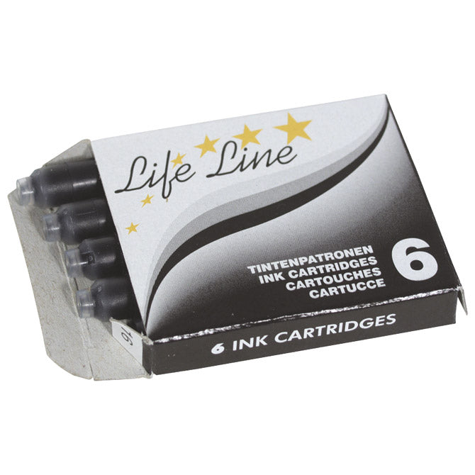 Tinta za nalivpero patrone pk6 viva crna