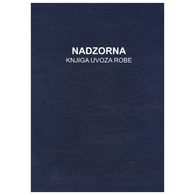 OBRAZAC A-710 NADZORNA KNJIGA UVOZA FOKUS