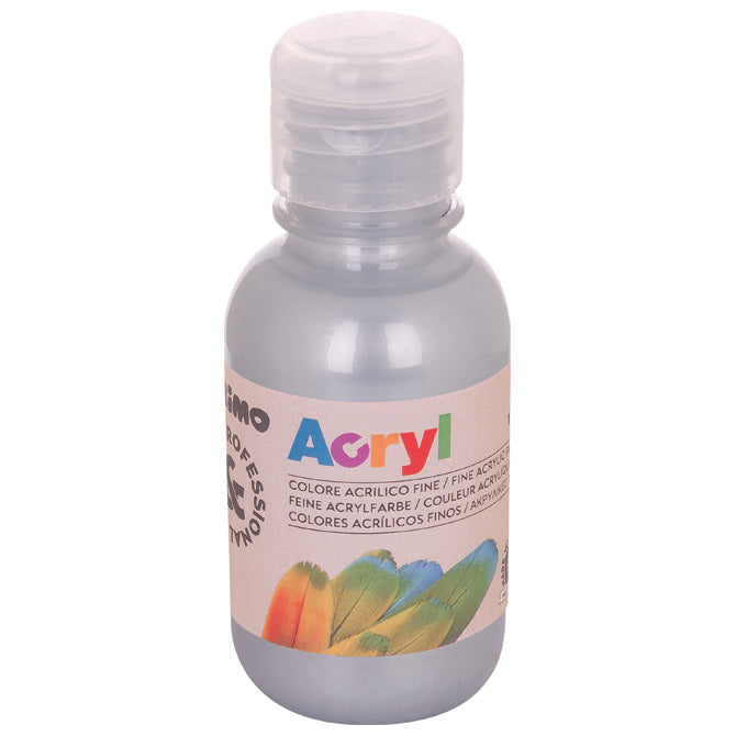 Boja akrilna 125ml cmp.402ta125910 srebrna