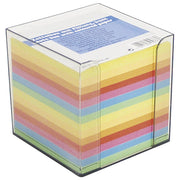 BLOK KOCKA PVC  9,5X9,5CM S PAPIROM U BOJI INTENZIVNOJ DONAU 7492001PL-99