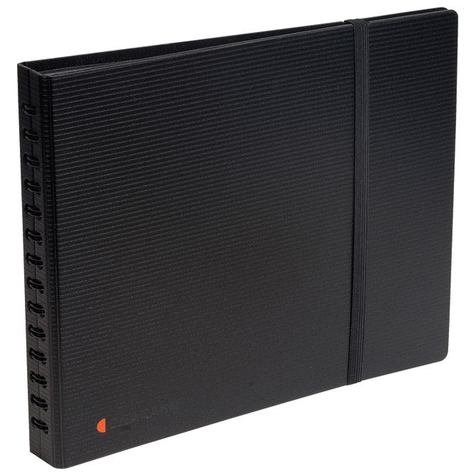 Album za vizitke 240 kartica s gumicom 25x20cm exactive exacompta 75134e