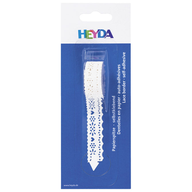 TRAKA ČIPKA LJEPLJIVA 17MMX2M VALOVI HEYDA 20-48800 80 BLISTER