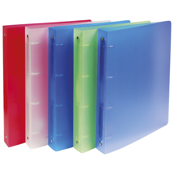 Mapa uložna 4ringa-fi30mm a4 pp chromaline exacompta 51369e sortirano prozirna