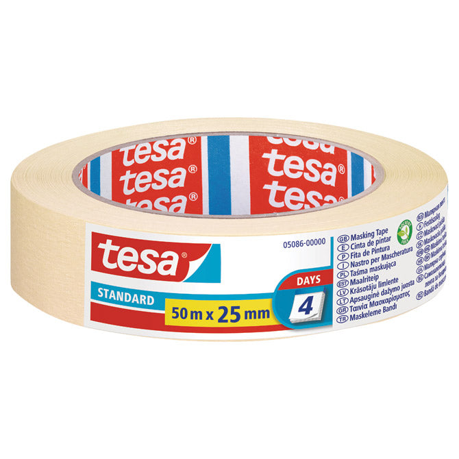 TRAKA LJEPLJIVA KREP 25MM/50M STANDARD EKO TESA 5086