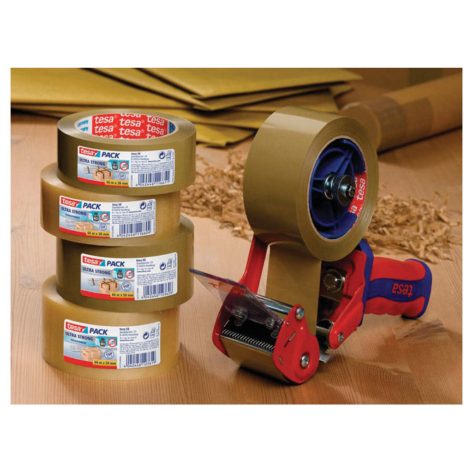 Trak lepilni 50mm/66m pvc guma ultra močan tesa 57177-00000-11 rjava