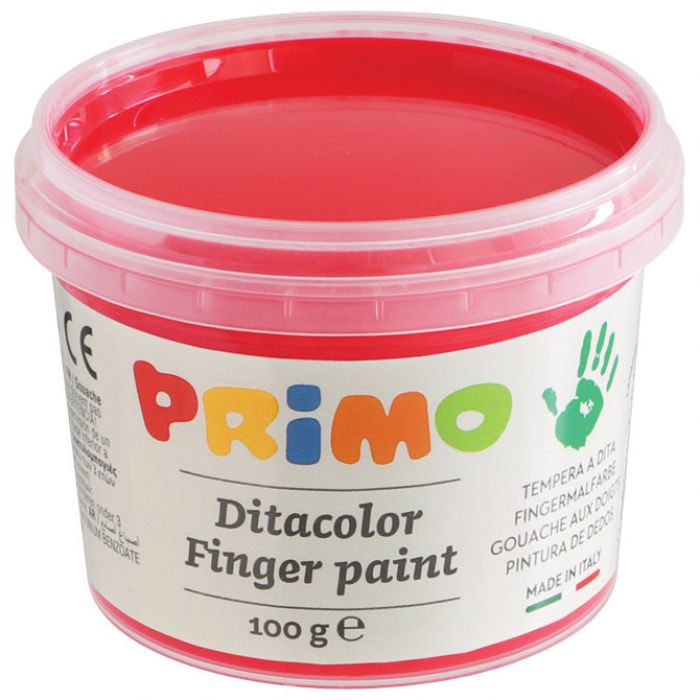 BOJA TEMPERA ZA RUKE 100 G X 4 BOJE (ČAŠE) PRIMO 2241TD100S4T