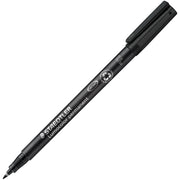 MARKER PERMANENTNI 0,6MM RECIKLIRANI LUMOCOLOR STAEDTLER 318-9 CRNI