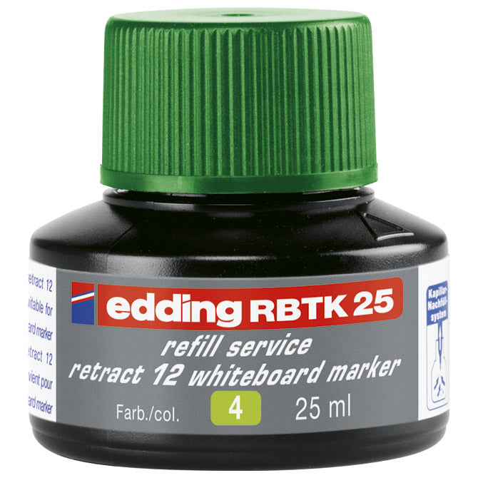 TINTA ZA MARKER (ZA BIJELU PLOČU) 25ML EDDING BTK25 ZELENA