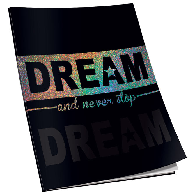 TEKA MEKI UVEZ A5 KARO 40L 80G GLITTER CONNECT SORTIRANI MOTIVI