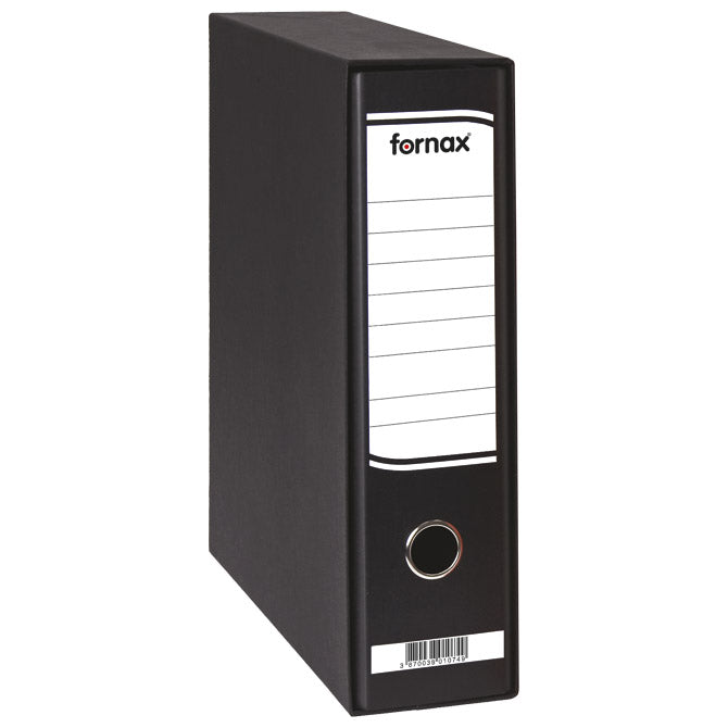 REGISTRATOR A4 ŠIROKI U KUTIJI FORNAX 402923 (14587) CRNI