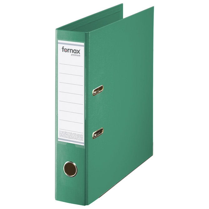 REGISTRATOR A4 ŠIROKI SAMOSTOJEĆI PREMIUM FORNAX (15707) ZELENI
