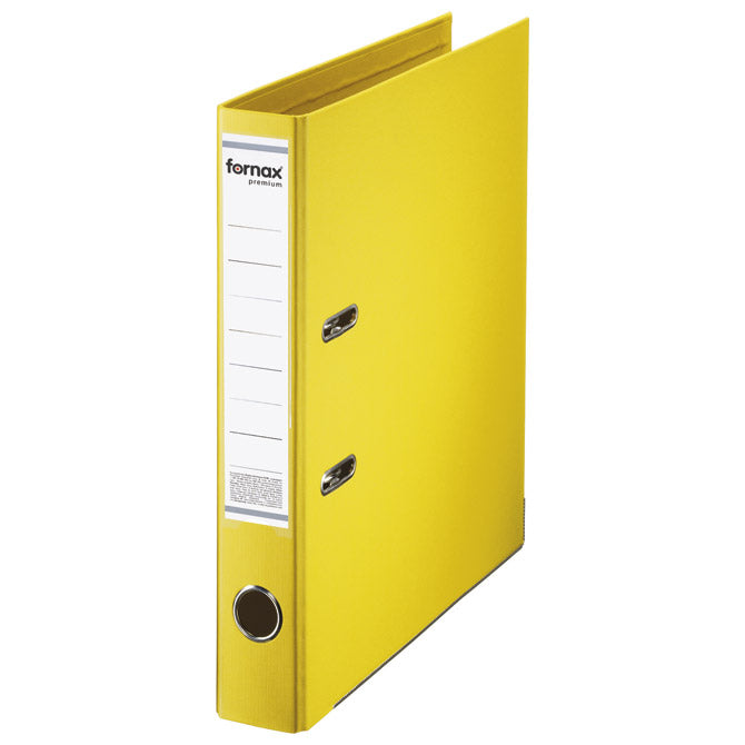 REGISTRATOR A4 OZKI SAMOSTOJEČI PREMIUM FORNAX (15715) RUMENI