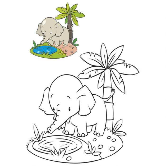 BOJANKA B5 32 LISTA "MOJA VELIKA BOJANKA - ŽIVOTINJSKI SVIJET" CONNECT