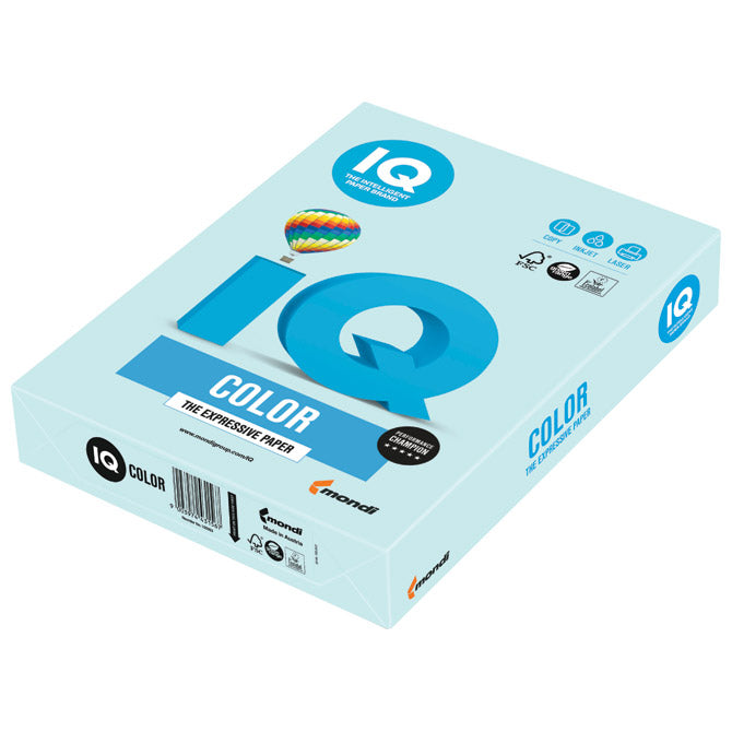 PAPIR ILK IQ PASTEL A4 160G PK250 MONDI BL29 SVIJETLO PLAVI