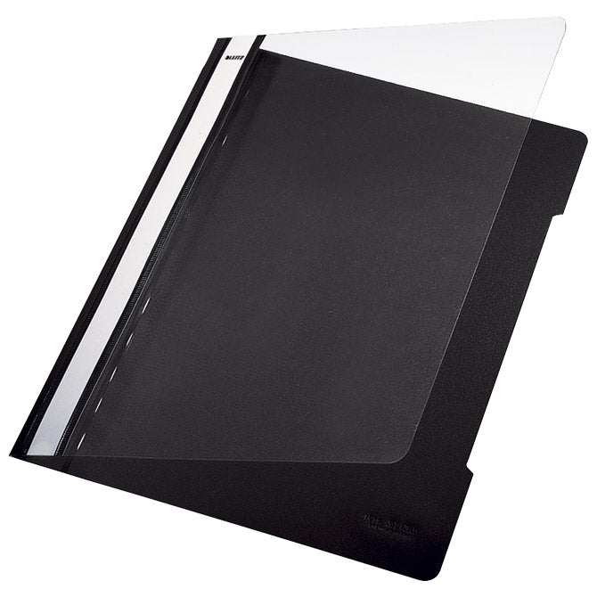 FASCIKL MEHANIKA EURO PVC A4 LEITZ 41910095 CRNI