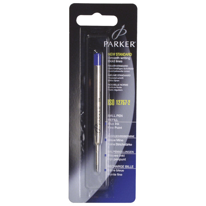 Uložak za olovku kemijsku 0,8mm fine parker s0168800 crni blister