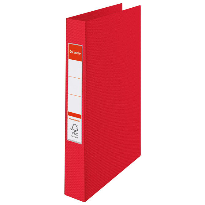 MAPA ULOŽNA 2RINGA-FI25MM/HRBAT-35MM A4 VIVIDA ESSELTE 14451 CRVENA