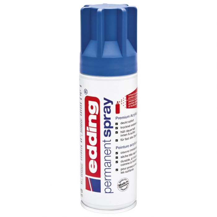 BOJA AKRILNA U SPREJU 200ML PERMANENTNA EDDING 5200903 CYAN PLAVA