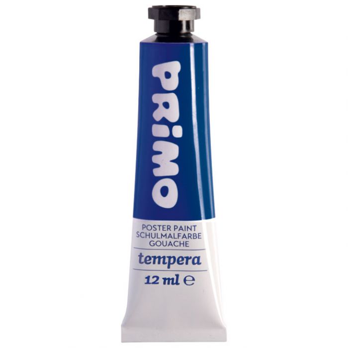 BOJA TEMPERA 12ML ALUMINIJSKA TUBA PK5 PRIMO 440TRA500 TAMNOPLAVA BLISTER