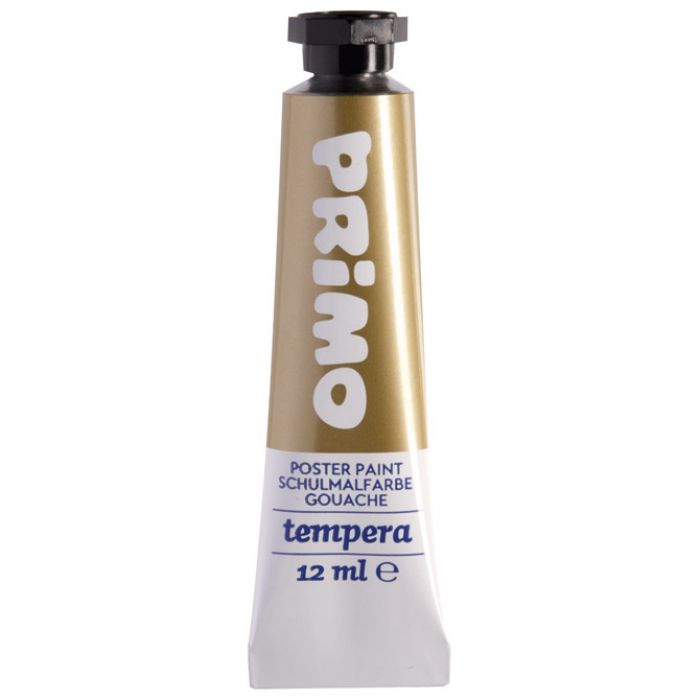 BOJA TEMPERA 12ML ALUMINIJSKA TUBA PK5 PRIMO 440TRA920 ZLATNA BLISTER