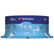 CD-R 700/80 52X SPINDL EXTRA PROTECTION PK25 VERBATIM 43432